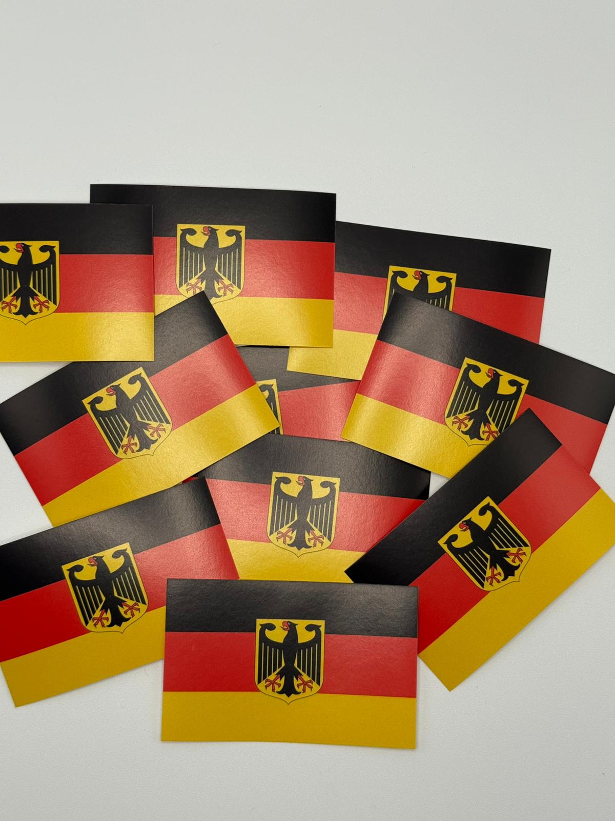 Deutschland Flagge Adler Aufkleber