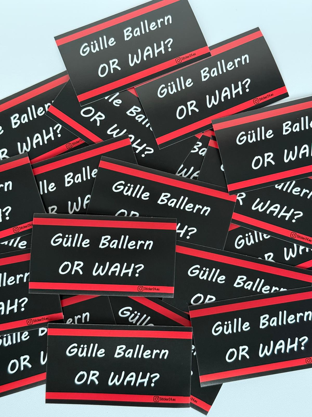 Gülle Ballern Aufkleber