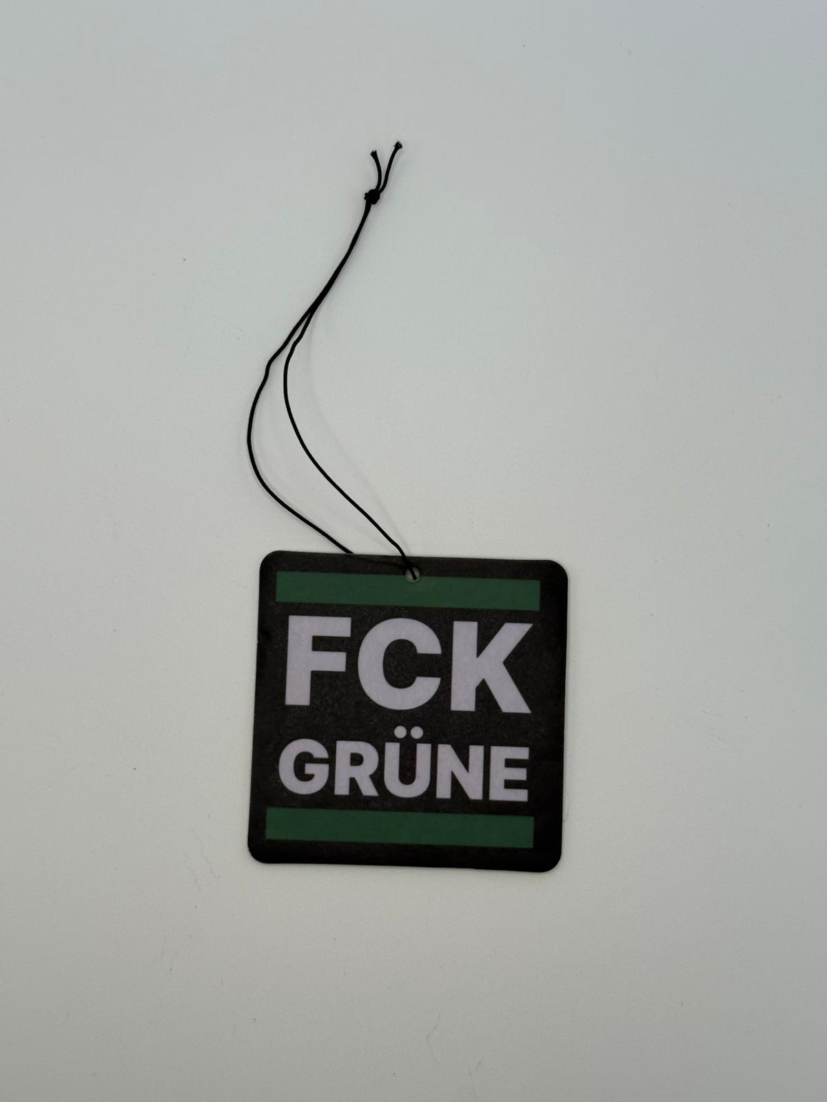 Duftbaum „FCK GRÜNE“ – Frischer Kirschduft 🍒